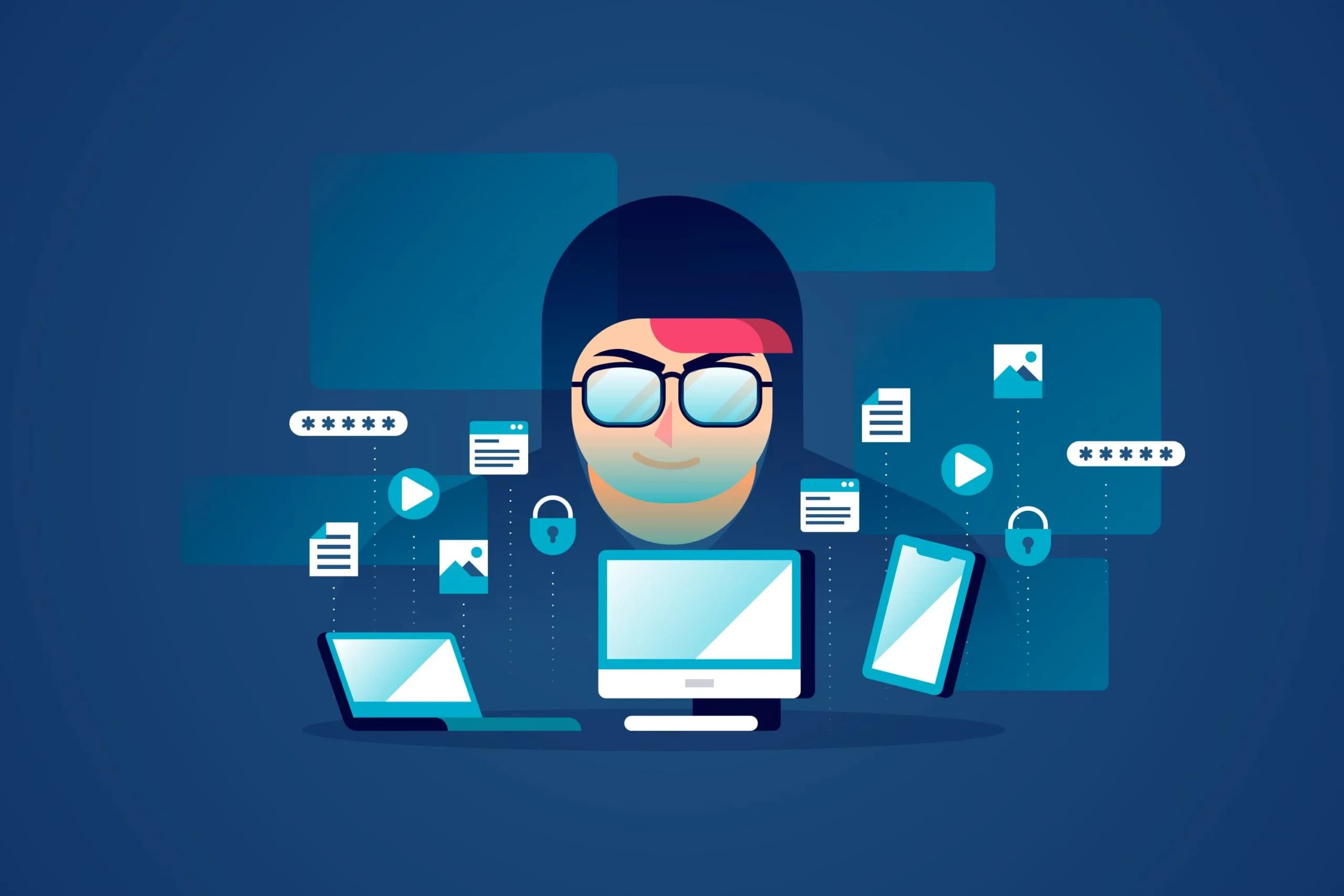 E Learning Content Piracy Protection for Online Courses